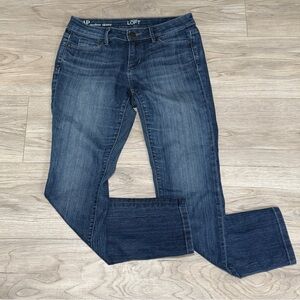 LOFT Blue Modern Skinny Jeans‎